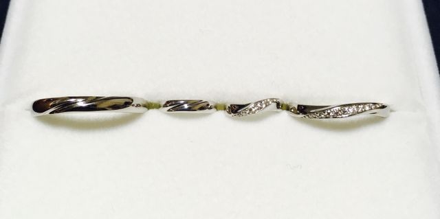 特典でベビーリングいただきました。とてもかわいいです。