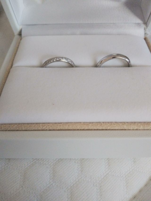 結婚指輪です