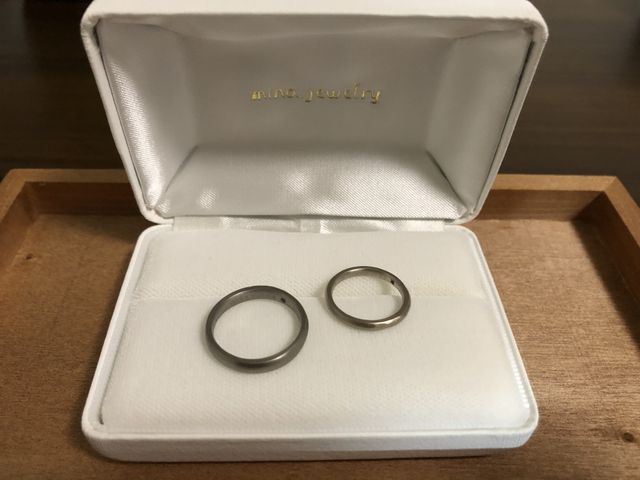 ゴールドの色はそれぞれ好きなものを選びました*