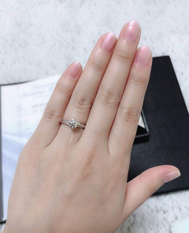 彼に全て選んでもらいました。