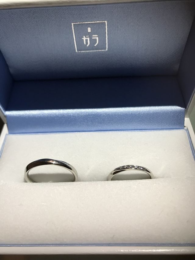 ペアリングで１番人気のデザインのものを購入しました。
