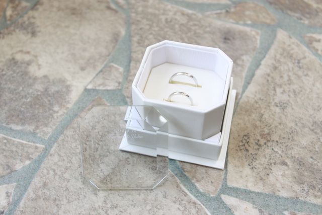 夫と購入した結婚指輪です。