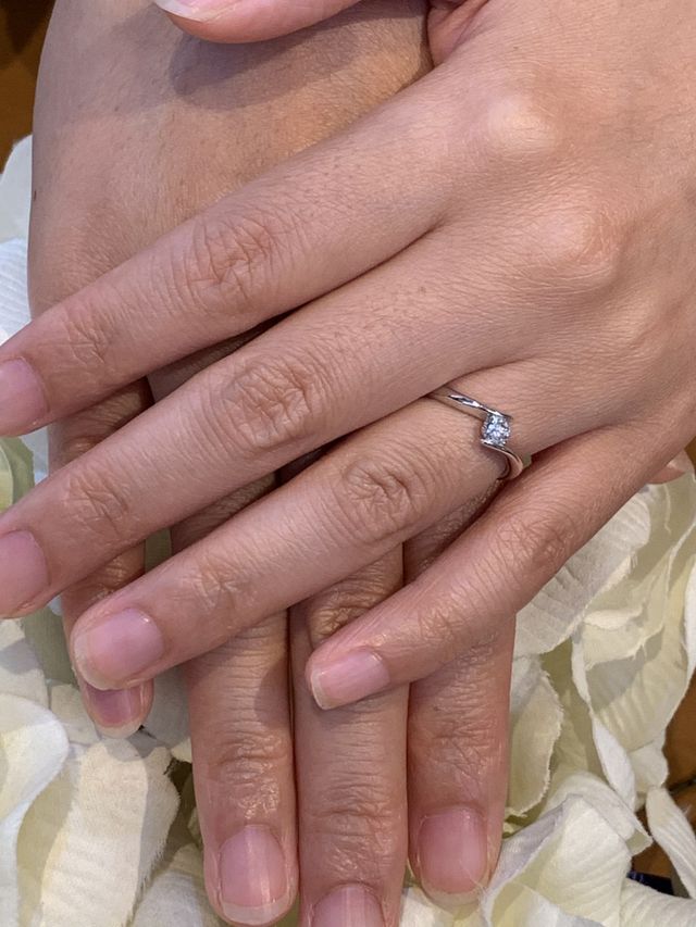 アターシュの婚約指輪を購入しました。