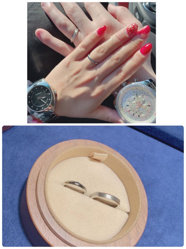 コラニー  りんご 結婚指輪