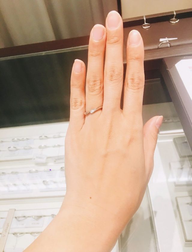 試着して一目惚れしました！