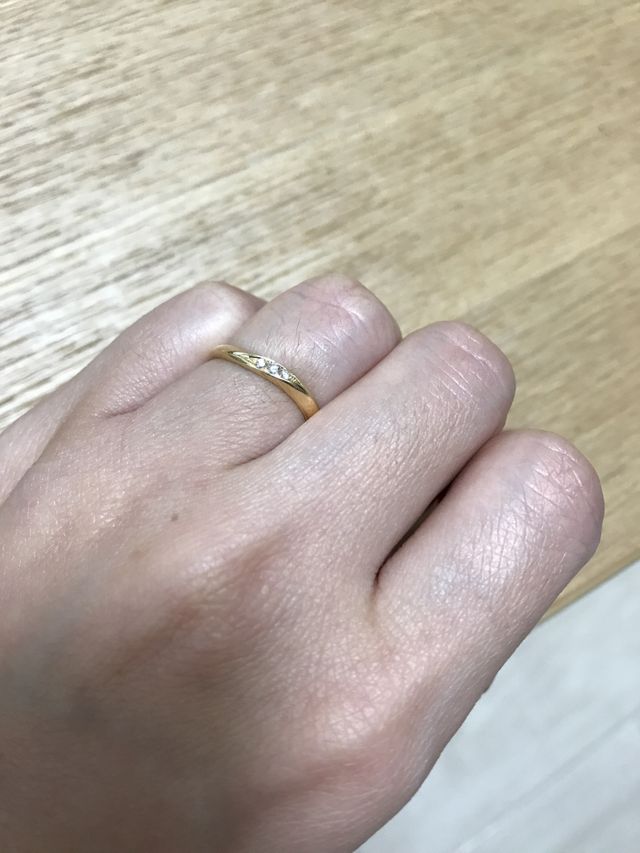 新婦は石付き。