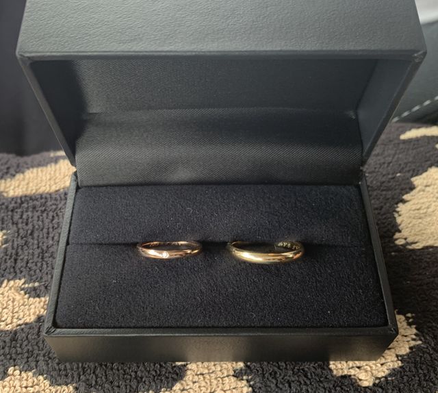 コーディーのピンクゴールドとイエローゴールド！