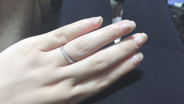 2wayにもなる指輪だそうです。