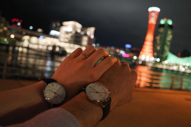 ハーバーランドでプロポーズして頂きました！