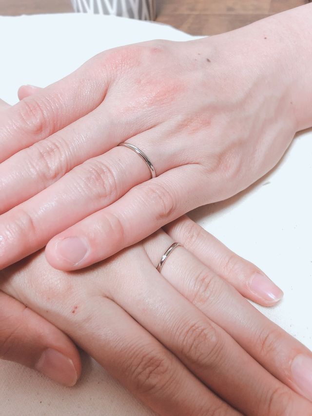 細身のストレートライン