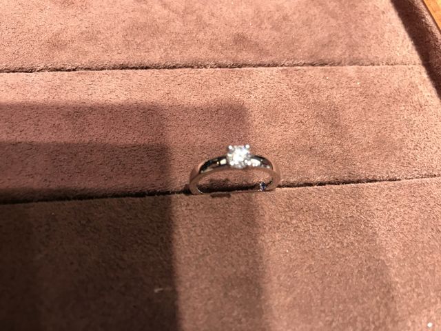 type IIのダイヤモンドの品質にこだわった指輪です。