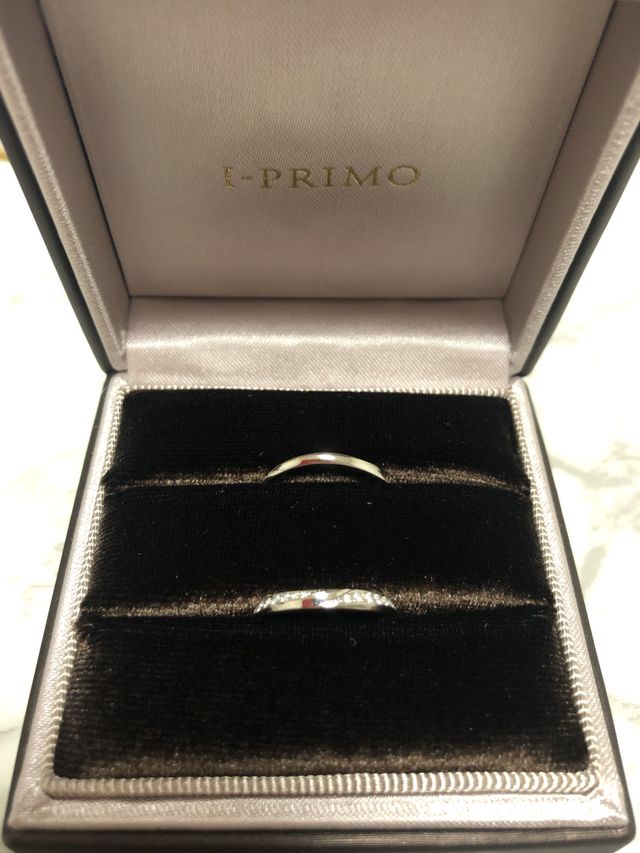 結婚指輪です。