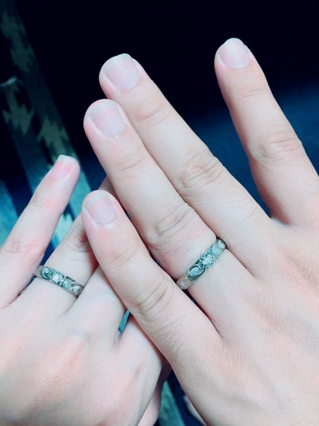 付けてみると存在感があり、目につきます♥