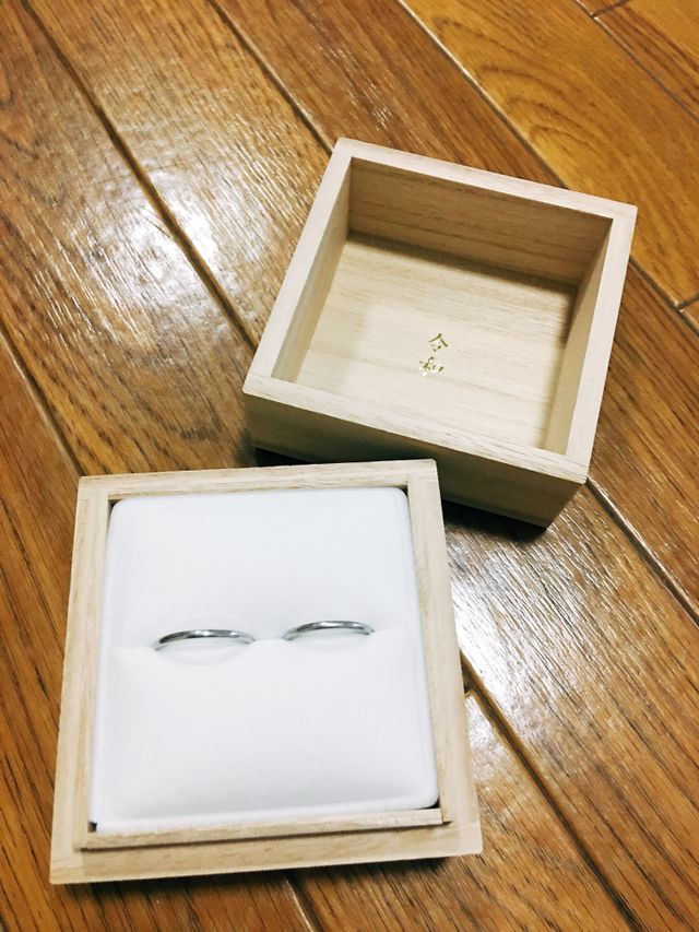 令和記念の桐箱