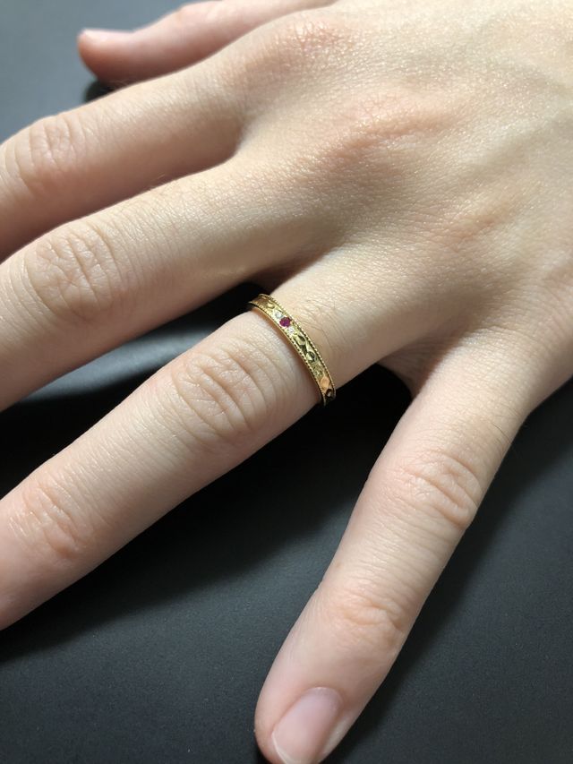 6号でこんな装着イメージです。