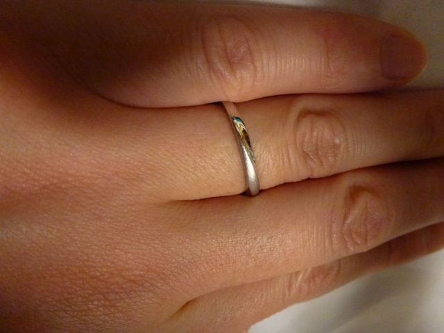 アクアニティ、シンプルな指輪です