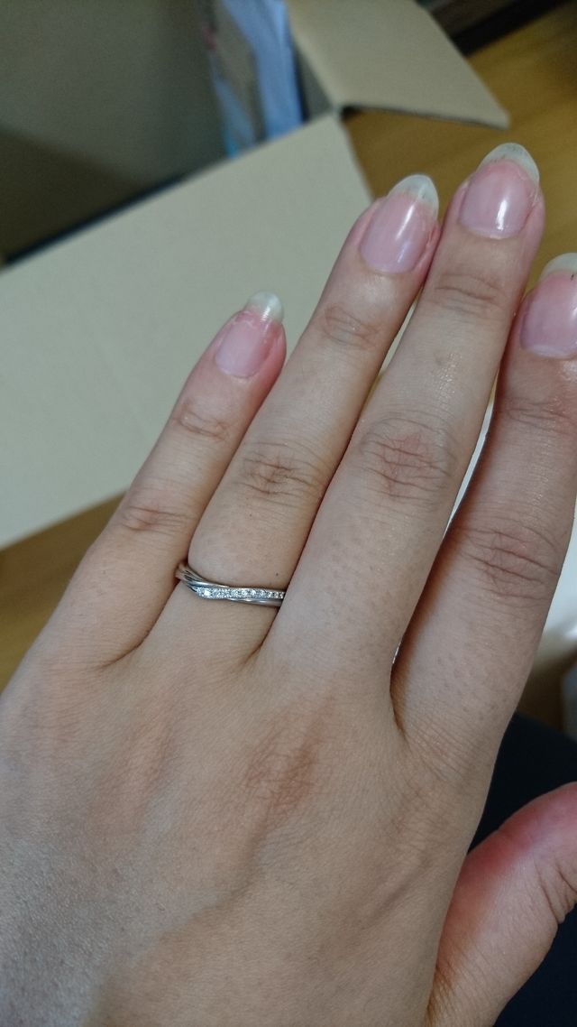 着用時の写真です。