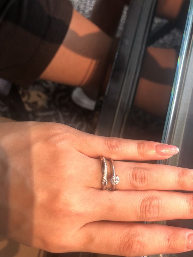 ひねった感じのデザインがすごく可愛かった。