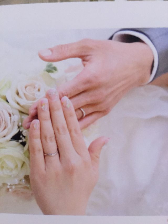 結婚式当日の写真