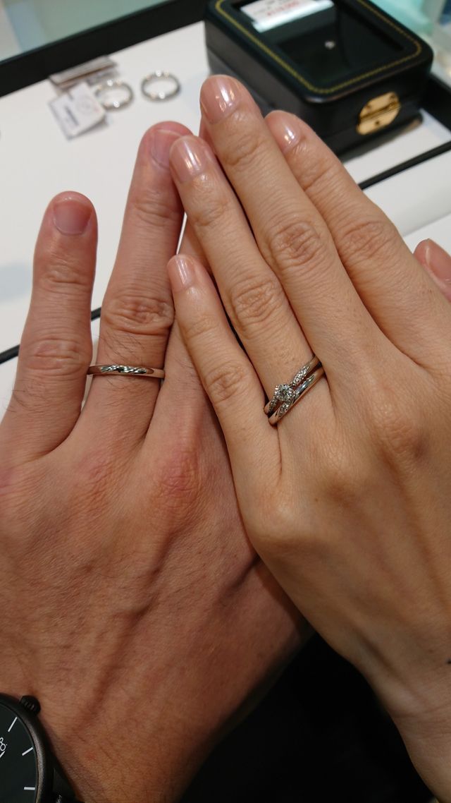 普段使いできるデザインを選びました。