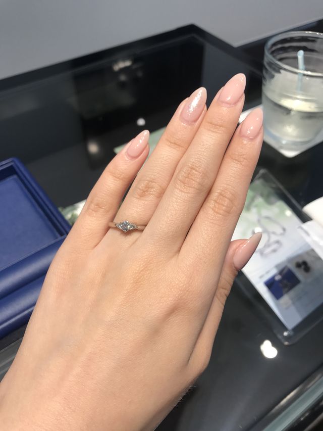 ブーケとゆうシリーズ。サイドから見ても可愛いところがポイント