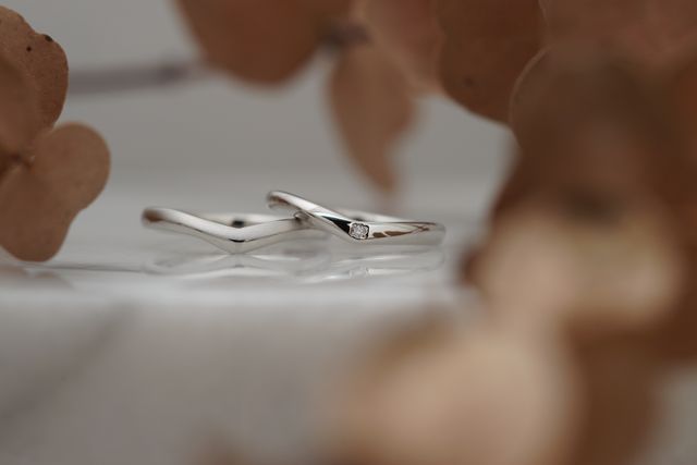 完成した指輪の写真を撮って貰い、USBにまとめて頂きました。