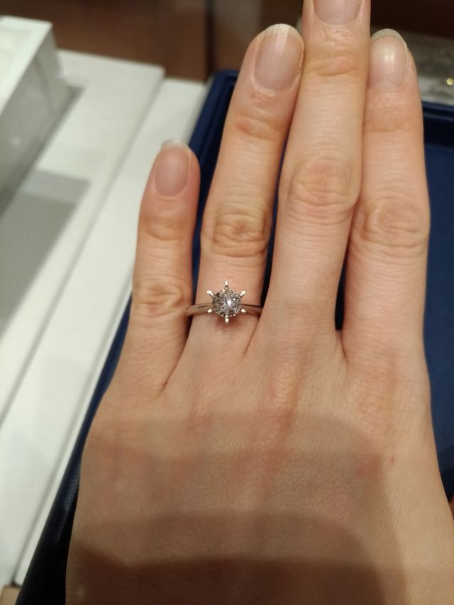 ダイヤモンドは高品質なものをゲットすることができました！