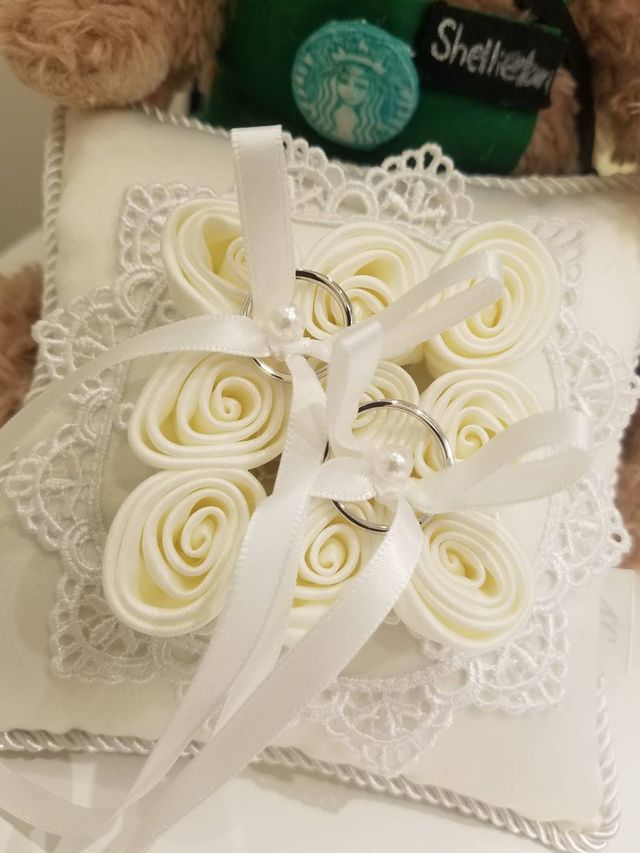 素敵なリングピローもいただいて♡
大切にします♡