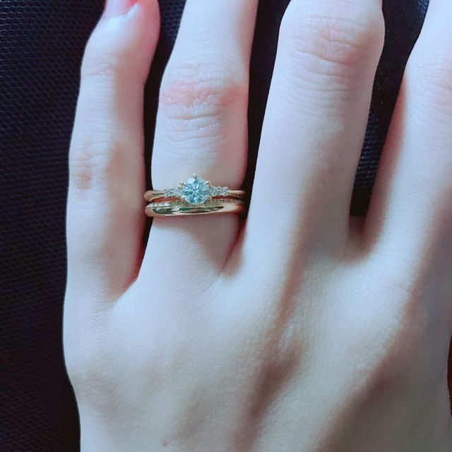 婚約指輪（オリオン）&結婚指輪（アナエル）