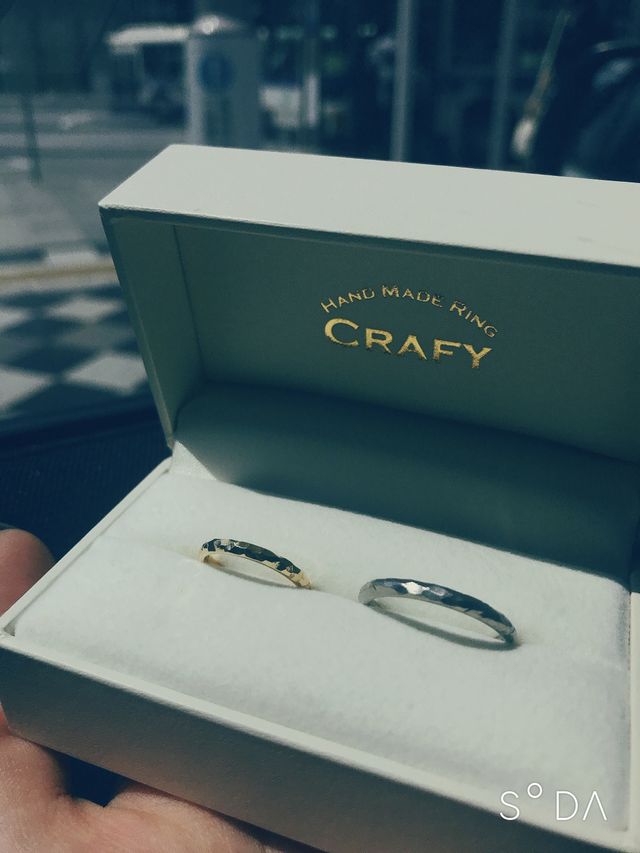 色味をあえて2人で変えたところも気に入っています