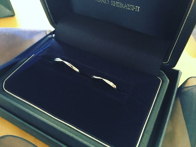 結婚指輪とケース