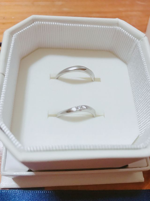 指輪のみの写真