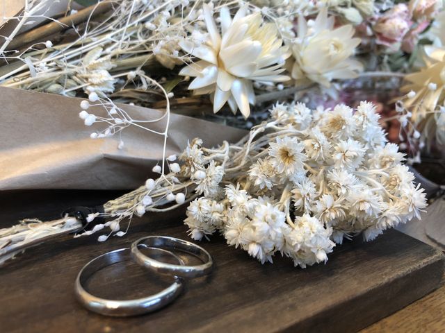 2人の手作り指輪が完成✨