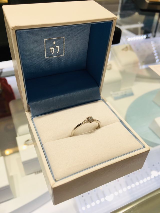 エンゲージリングです。