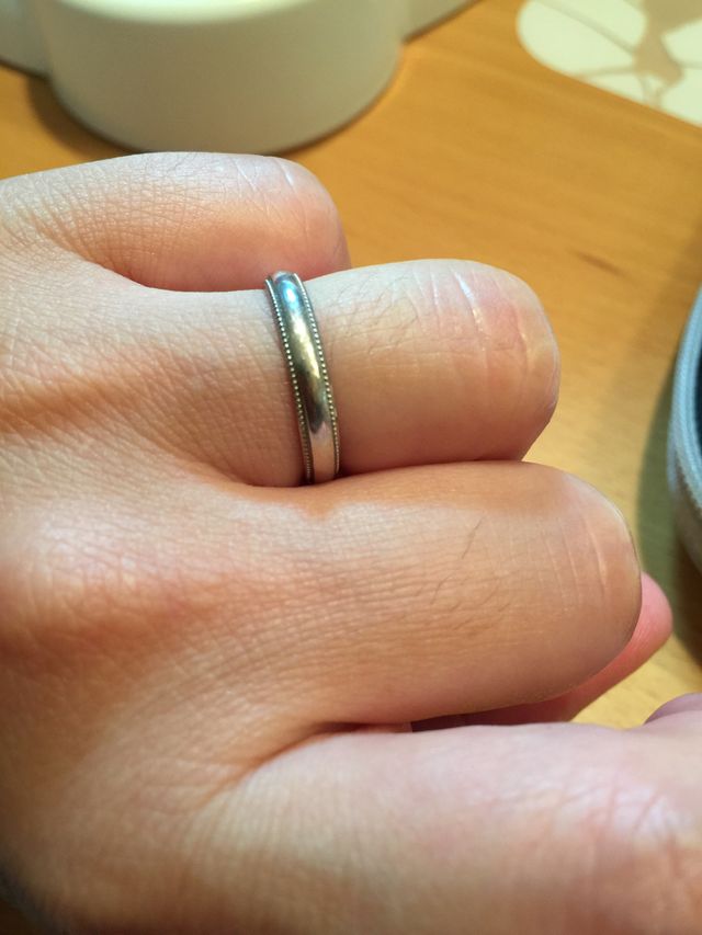 旦那さんとお揃いの結婚指輪