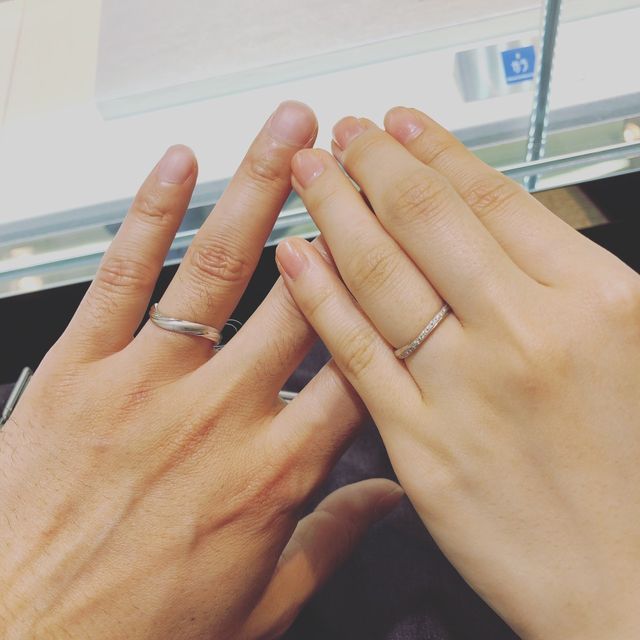 付けた感じも、本当に美しいです。