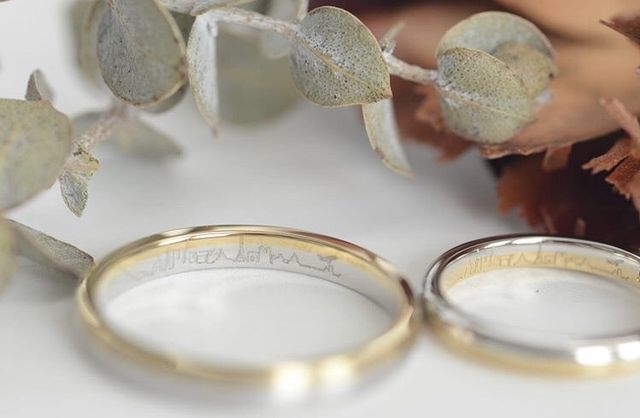 内側の刻印は1番のこだわりです♪