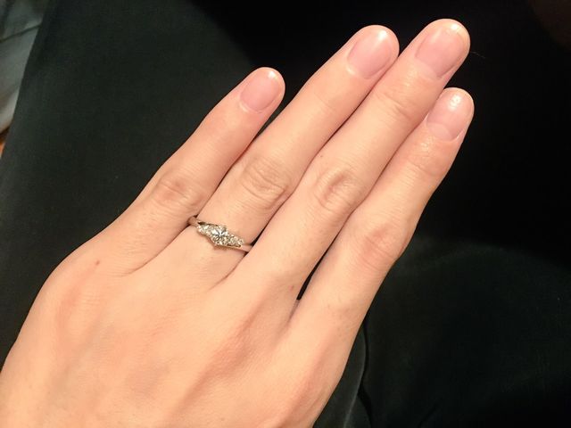 プロポーズ当日の写真です！