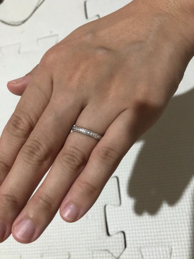 程よいキラキラで可愛いかったです。