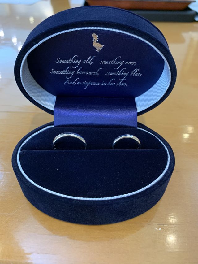 サムシングブルー 指輪