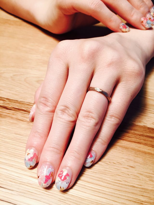 女の子用ピンクゴールド