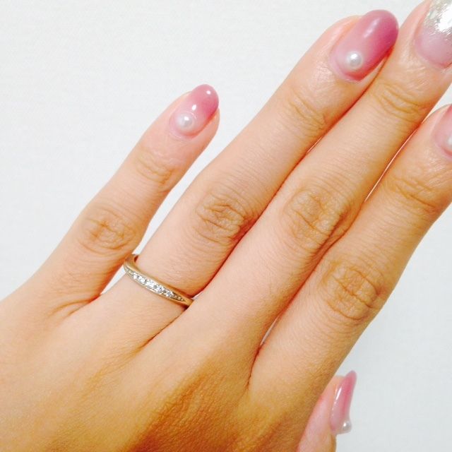 木目金マリッジリング