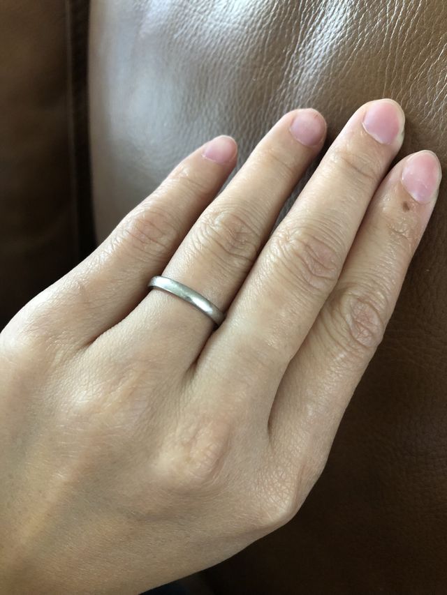 もうすぐ5年になります。これからもずっと着けていたいです。