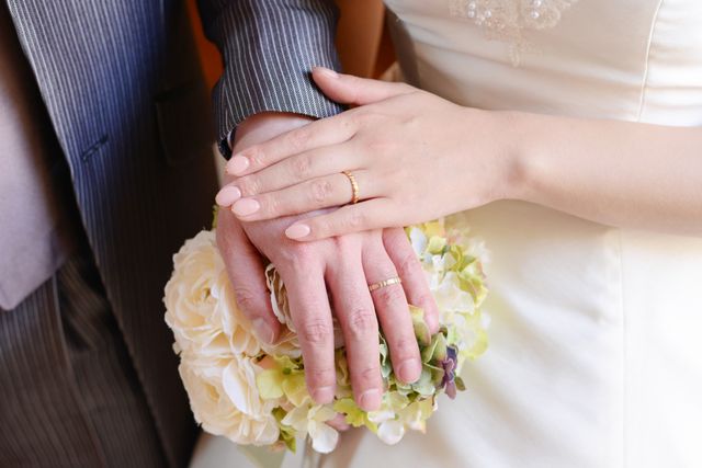 前撮りの撮影で撮っていただきました