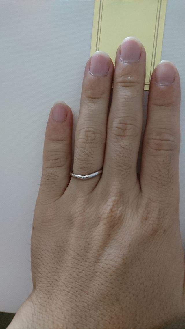 結婚指輪のナパイア！
大満足です！！