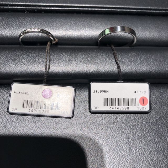 キャナル（女性サイズ）とミネッタ（男性サイズ）です。