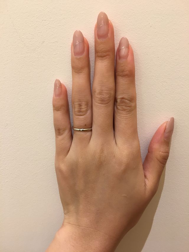 華奢な指輪でシンプル！家事も邪魔せずに◎歳を重ねても◎