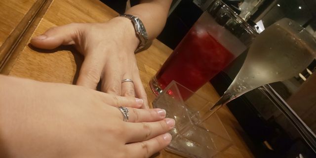 夫婦ともに気に入る指輪を選ぶことができました。大満足です。