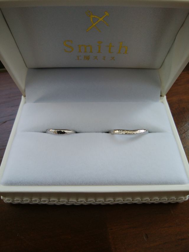 見本を見て気に入ったデザインで作らせてもらいました