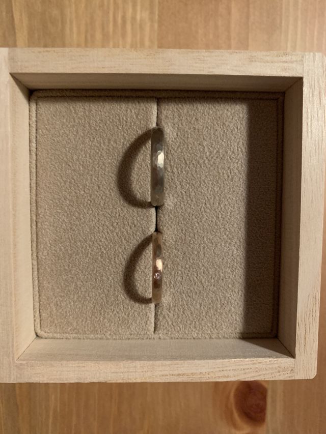 木目があり、つけていく間に、また少しずつ変わってくるとのこと